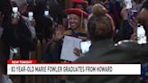 Watch: 83-year-old woman becomes Howard University's oldest graduate