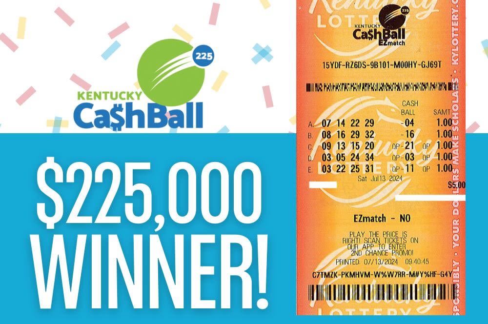 Kentucky man's lucky numbers hit lottery jackpot after more than 10 years