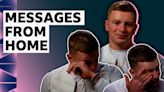 Paris 2024: Adam Peaty watches emotional messages from home