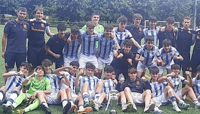 Título, subcampeonato y vivos en Euskal Kopa: los resultados de la cantera de la Real