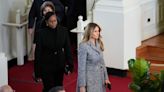 Melania Trump takes her place in the former first ladies club with Rosalynn Carter memorial service appearance