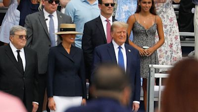 Trump and Melania attend Barron’s graduation after she failed to show at hush money trial