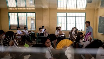 菲律賓體感飆破50度 360萬學生因酷熱無法上學