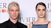 Cara Delevingne Joins ‘Cabaret’ Co-Star Luke Treadaway On Stage to Present at Olivier Awards 2024