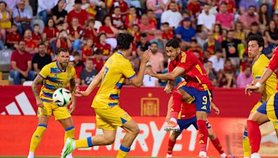España golea a Andorra y Ayoze quiere ir a Alemania