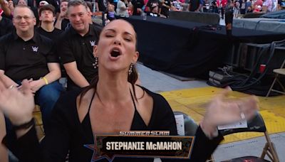 Stephanie McMahon Appears In The Crowd At WWE SummerSlam