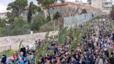 Thousands celebrate Palm Sunday in Jerusalem amid war in region