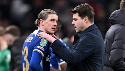 Mauricio Pochettino calls on Chelsea board to 'fix' Conor Gallagher situation amid Tottenham transfer links after Blues captain stars in derby-day victory | Goal.com English Saudi Arabia