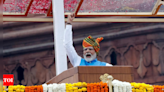 PM's speech on 78th Independence Day reveals what Modi 3.0 govt will focus on in next 5 years | India News - Times of India