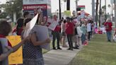 Corpus Christi Medical Center nurses protest for contract negotiations