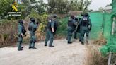 La Guardia Civil detiene a cuatro individuos por matar a golpes a un hombre en una finca de Nerja (Málaga)