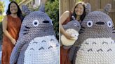 Amigurumi artist’s human-sized Totoro plushie delights Studio Ghibli fans — learn how to make your own