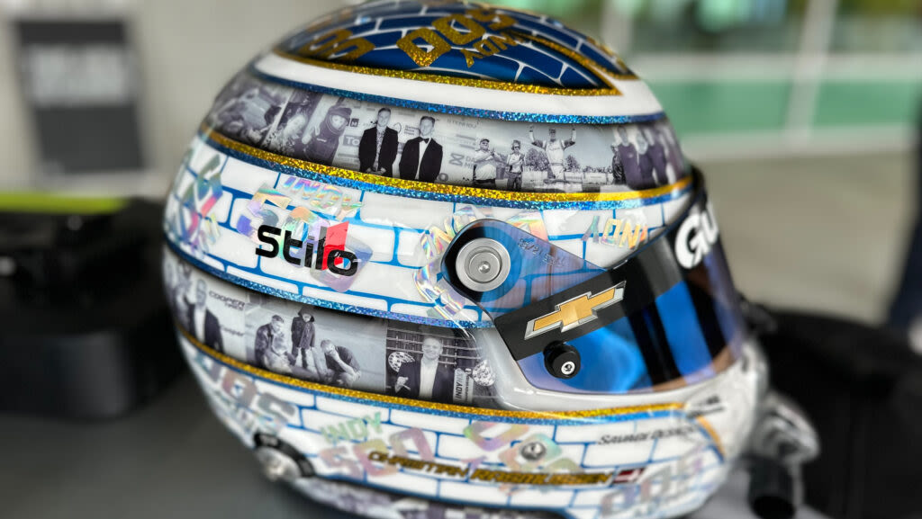 Rookie driver honors his roots on Indianapolis 500 helmet