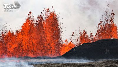 冰島火山爆發「岩漿噴50公尺高」 著名景點、鄰近小鎮急撤