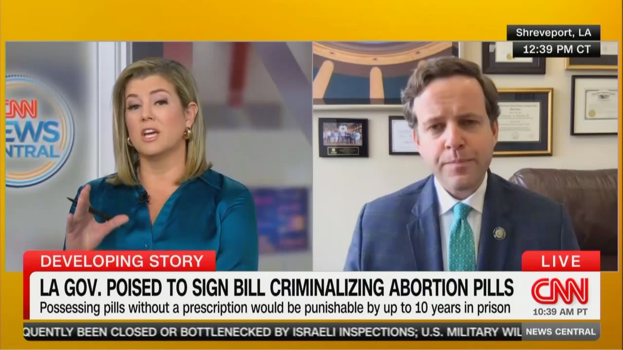 CNN’s Brianna Keilar Confronts GOP Lawmaker Sponsoring Bill to Restrict Abortion Pills About His State’s High Maternal Mortality