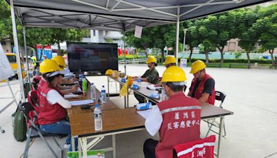 蘆洲區防災公園演練 建立正確防災避難知識降低傷害