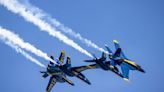 Record crowd turns out to see Bethpage Air Show performers rehearse above Jones Beach