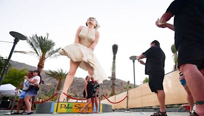 The massive Marilyn Monroe statue in Palm Springs will soon have a new home