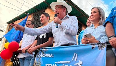 Pérez Vivas señala que con Edmundo González y Machado «barrerán» al chavismo