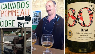 Normandy family serves farmhouse cider, plus D-Day history, from medieval castle at Omaha Beach