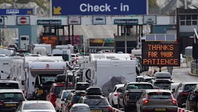 Dover port warns of up to two-hour waits at peak times