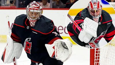 Hurricanes undecided about which goalie will start Game 5