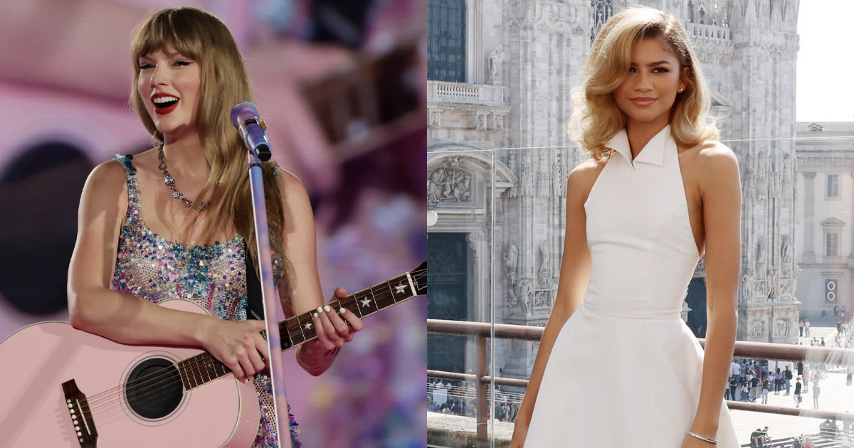 Taylor Swift Just Borrowed Zendaya's Tenniscore Look—and I Found Her Exact Skirt