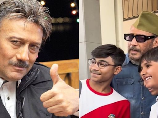 WATCH: Jackie Shroff teaches kids how to pose for selfie in full ‘bhidu’ style and it is too good to be missed