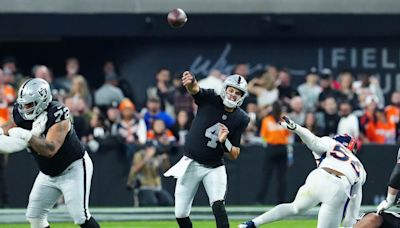 Raiders' QB Group Deemed The 'Weakest' in the League