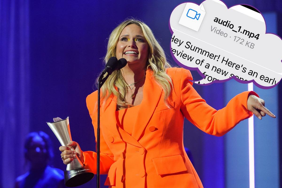 Miranda Lambert is Texting an Unreleased Song to Her Fans