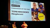 Hospiscare's Toni Hiscocks wins Fundraiser of the Year award