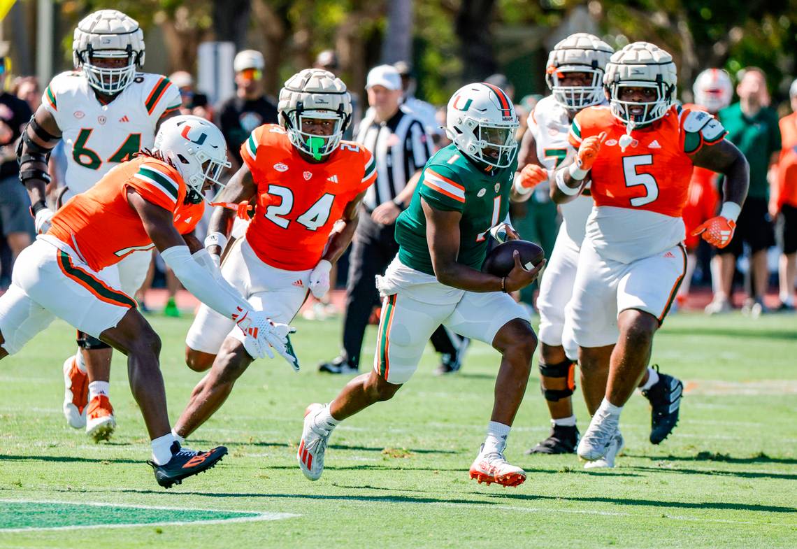 Where UM team, Cam Ward, others stack up in preseason rankings. And UM notes, new uniforms