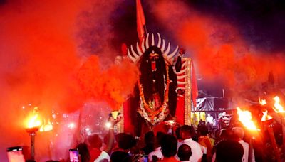 Indore City Warmly Welcomes Goddess Durga