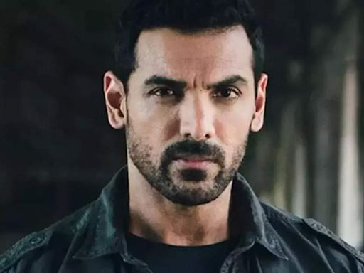 John Abraham warns paparazzi during the trailer launch of his next film 'Vedaa': 'Har cheez record mat karna..' | Hindi Movie News - Times of India