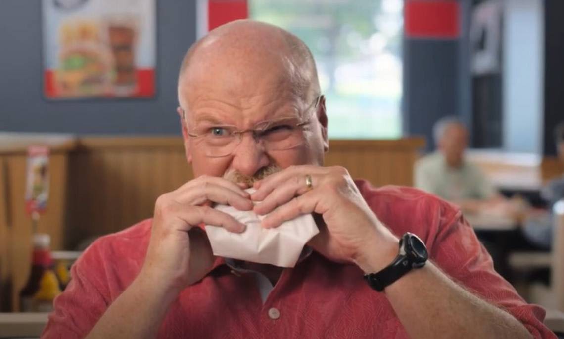 Andy Reid reached his limit on ‘nuggies,’ cheeseburgers in State Farm commercial