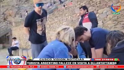 Turista argentino muere en Machu Pichu