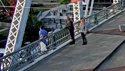 Watch: Jon Bon Jovi saves woman from jumping off bridge