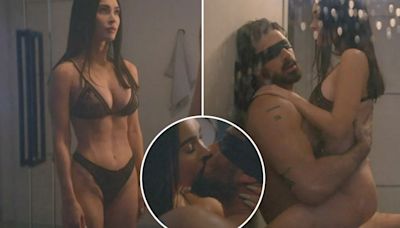 Megan Fox looks incredible as she strips naked and romps with co-star