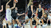 Kelsey Plum's reaction to Kate Martin's block is the WNBA highlight of the week