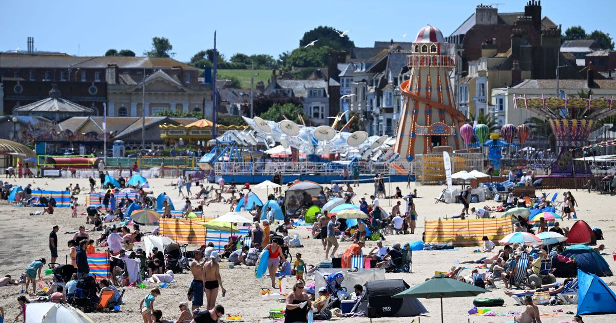 UK hot weather maps turn fire red as Britain blasted by 30C Iberian plume