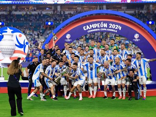 Copa America: après leur titre, les joueurs argentins ont entonné le chant raciste contre les Français et Mbappé