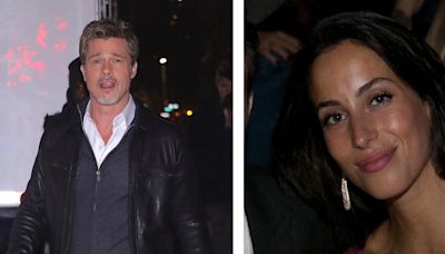 Brad Pitt and Ines De Ramon Spotted on Romantic Stroll in California in Rare Outing