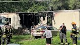 2 injured, 1 critically in fire to mobile home near Haysville