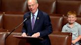 Congressman's son steals show on House floor, hamming it up for cameras