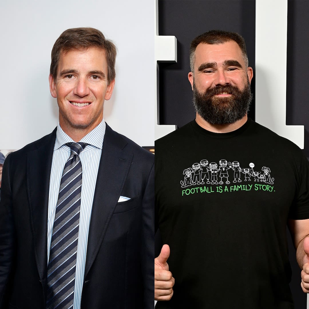 Eli Manning Shares What Jason Kelce Will Have Over Him As An NFL Commentator - E! Online