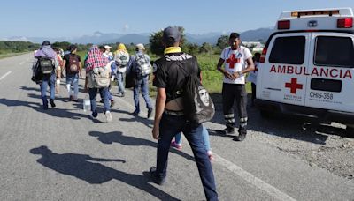 Mueren tres migrantes tras ser arrollados por un camión en el sur de México