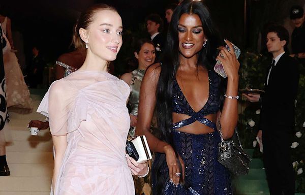 Phoebe Dynevor and Simone Ashley Have a 'Bridgerton' Reunion at the 2024 Met Gala Ahead of Season 3 Premiere