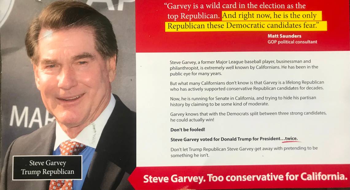 Steve Garvey’s campaign says he’s ‘achieved fundraising parity’ with Adam Schiff. Is that true?