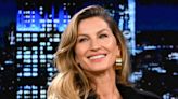 Gisele Bündchen Posed in a Leopard-Print One-Piece With the Biggest Cutout
