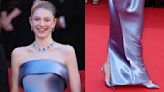 Hunter Schafer Elevates Her 2024 Cannes Film Festival Style with Giorgio Armani Shoes